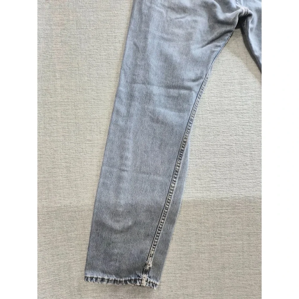 Levi's 505 Jeans Mens 32x32 Blue Denim Cotton Stretch Regular Fit Straight Leg